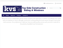 Tablet Screenshot of kvstopside.com